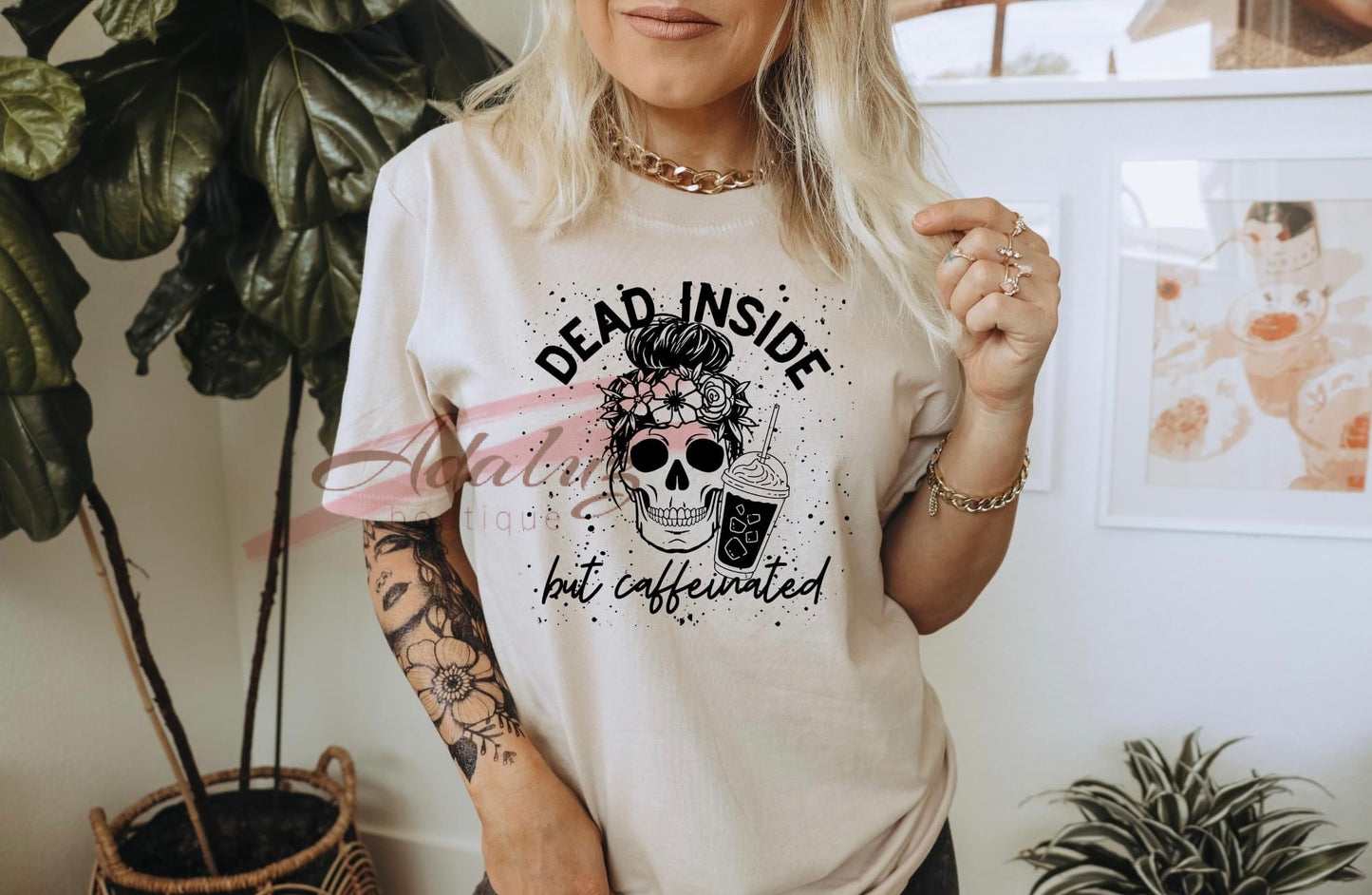 Dead Inside But Caffeinated